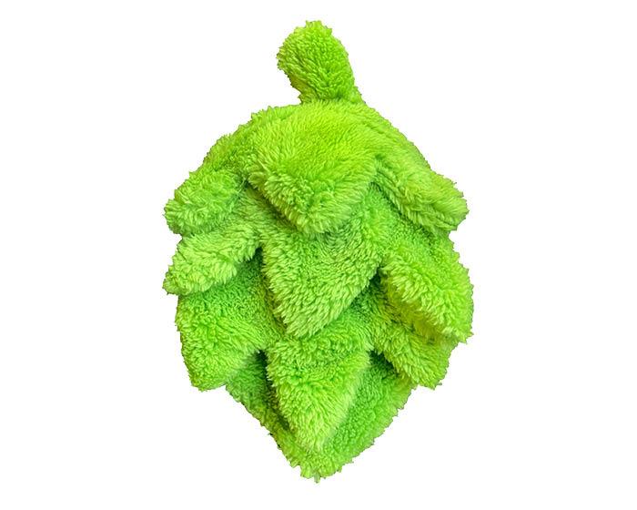 Cycle Dog Duraplush Hop Dog Toy, Green, Medium