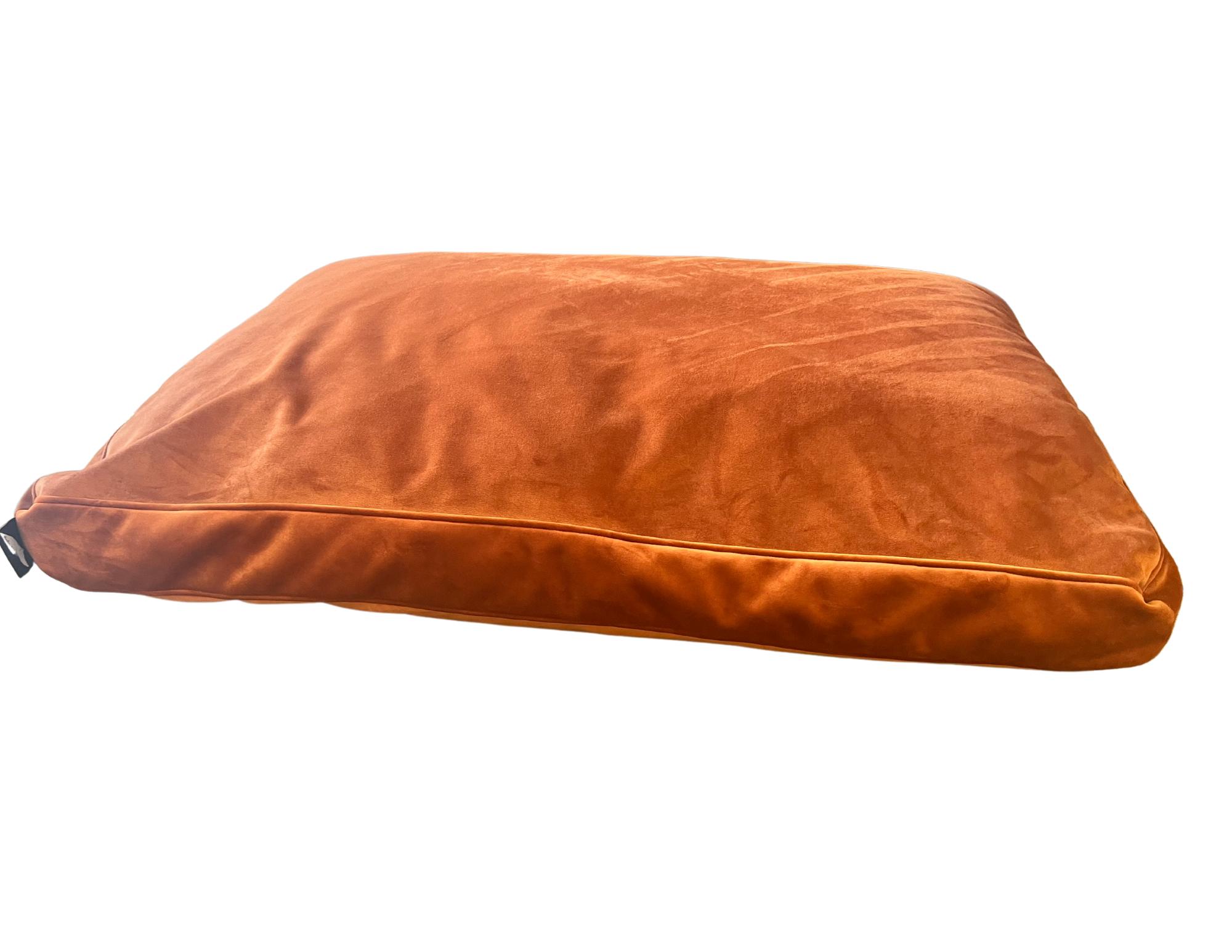 Roxbury Pet The Linden Lounger Dog Bed, Tobacco