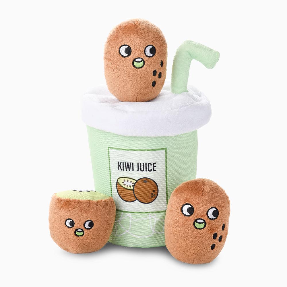 HugSmart Food Party Kiwi Juice Dog Toy