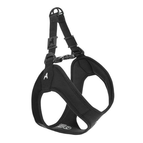 Gooby Escape Free Easy Fit Dog Harness, Black, X-Small
