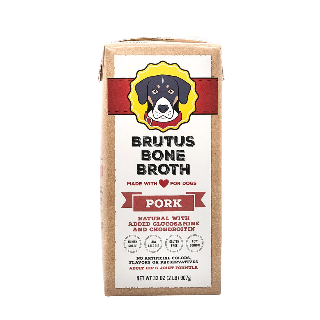 Brutus Bone Broth Pork Hip & Joint Formula Dog Food Topper