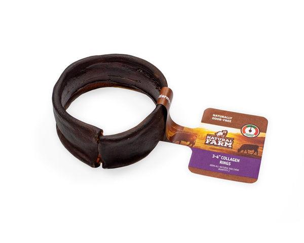 Natural Farm Collagen Ring Dog Treats, 3-4-in, 1-count