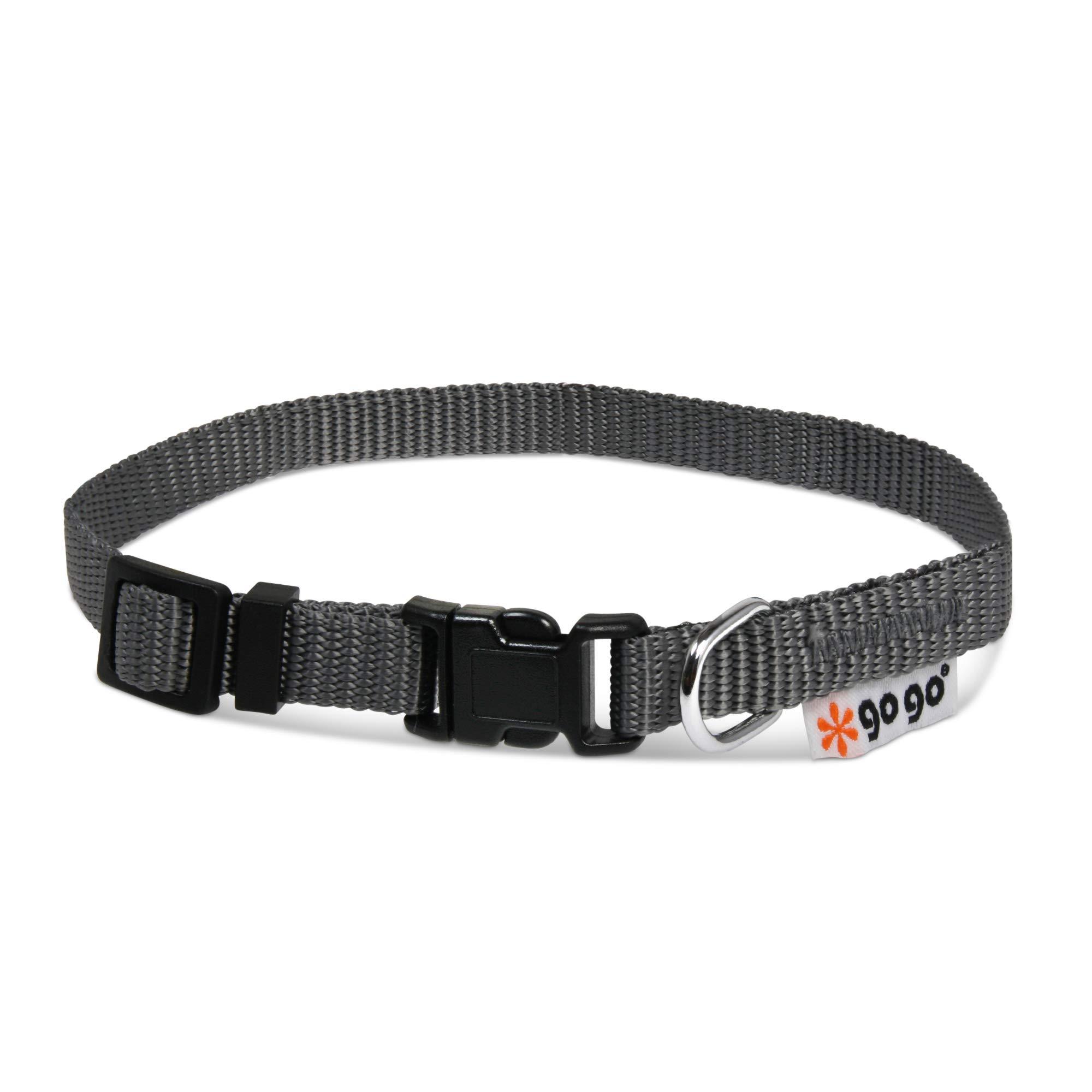 GoGo Comfy Dog Collar, Gray, X-Small