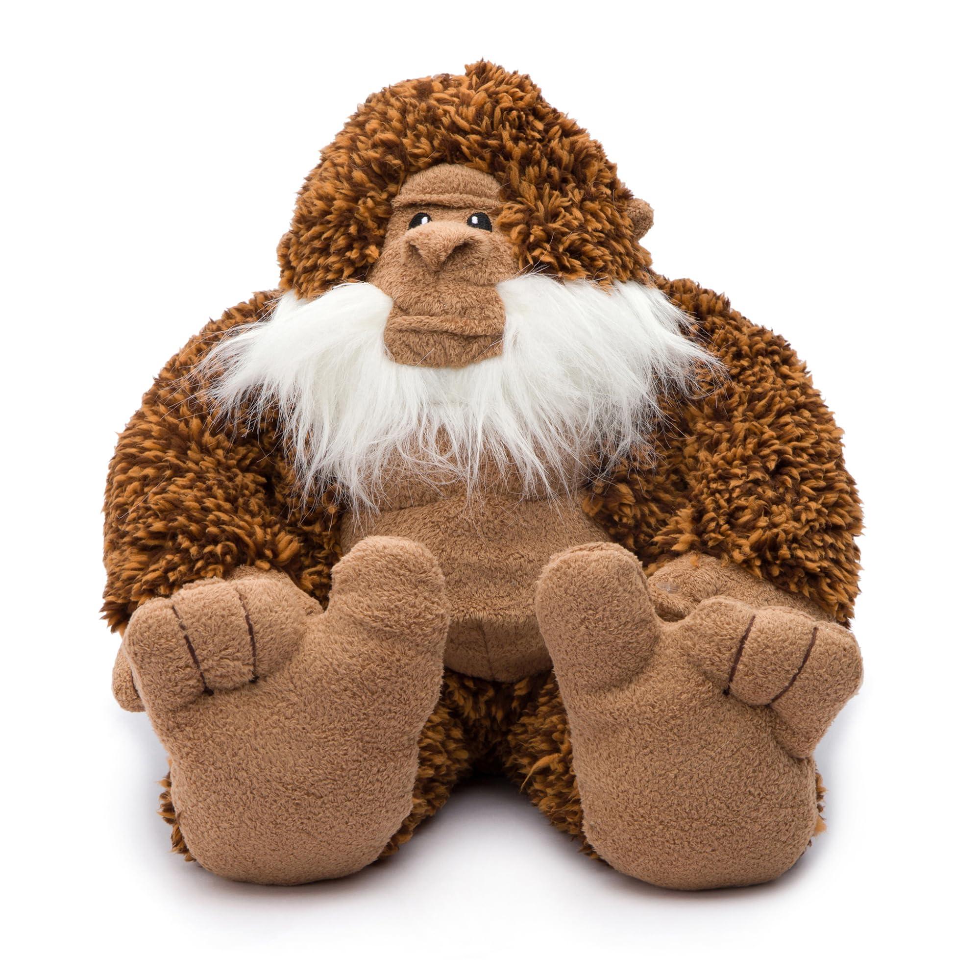 fabdog Fluffy Big Foot Dog Toy, Large