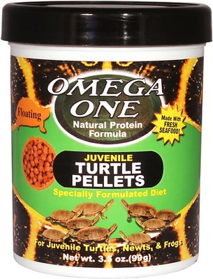 Omega One Juvenile Turtle Floating Pellets Food