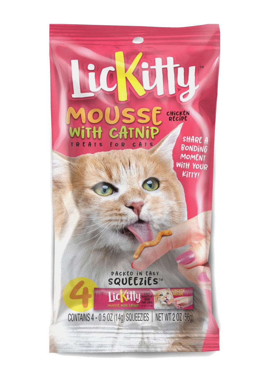 Against The Grain Lickitty Mousse with Catnip Cat Treats