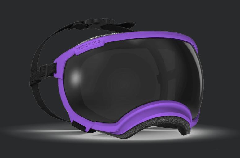 Rex Specs V2 Dog Goggle, Pike Purple, X-Small