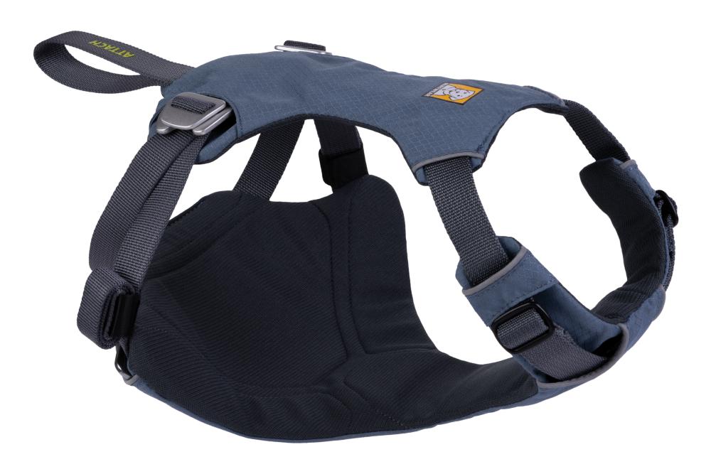 Ruffwear Load Up Dog Car Harness, Slate Blue, X-Small