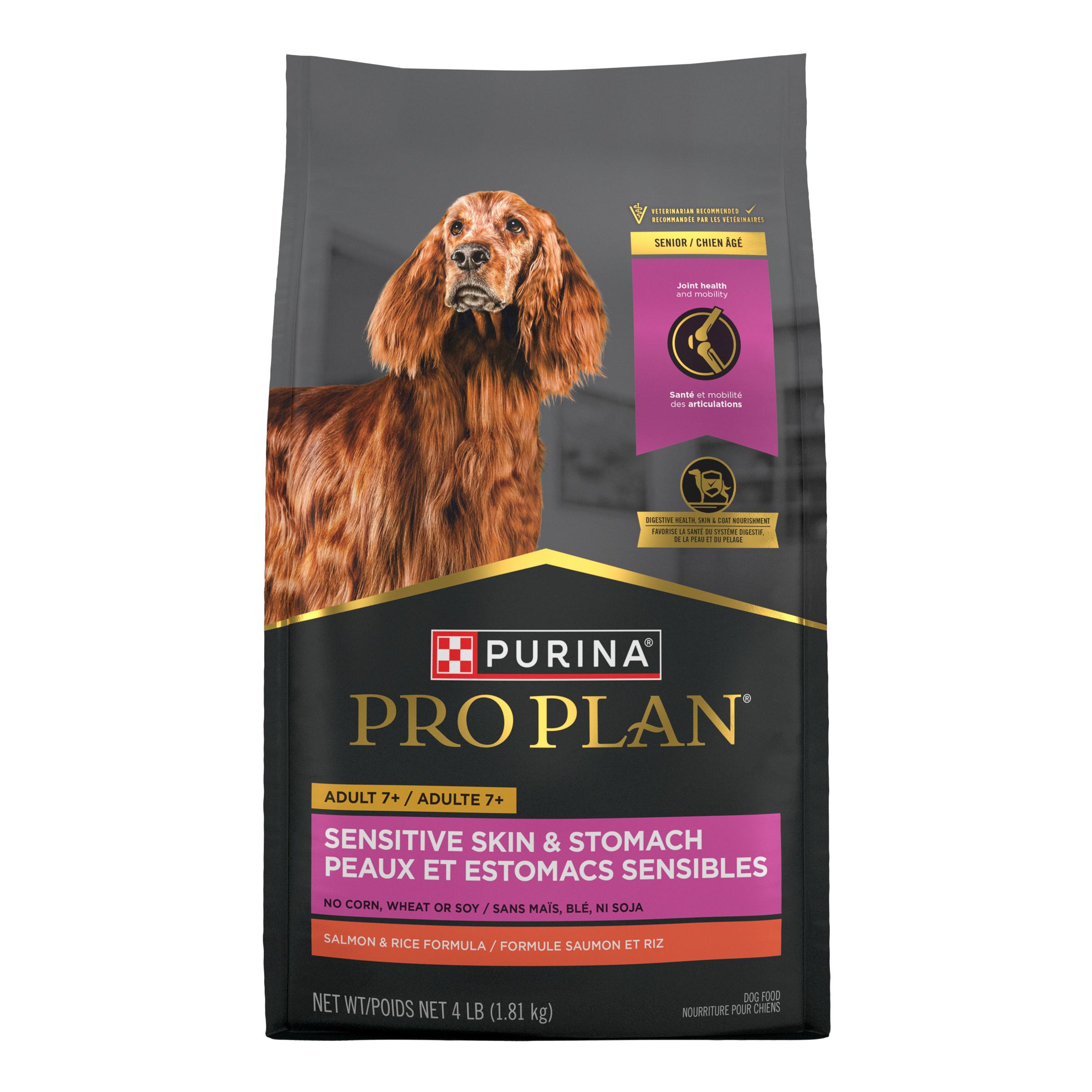 Purina Pro Plan Sensitive Skin & Stomach Salmon & Rice Adult 7+ Dry Dog Food