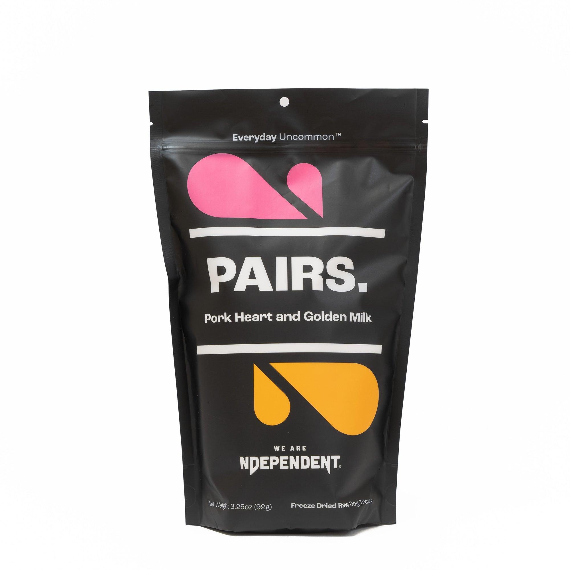 We Are Ndependent Pairs Pork with Golden Milk Freeze-Dried Dog Treats, 3.25-oz