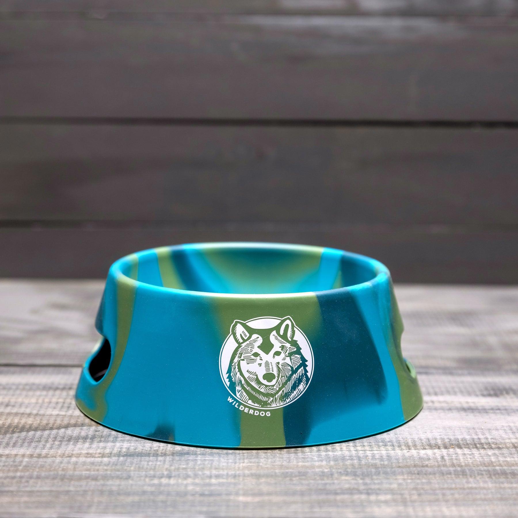 Wilderdog Silipint Foldable Dog Travel Bowl, 1-L