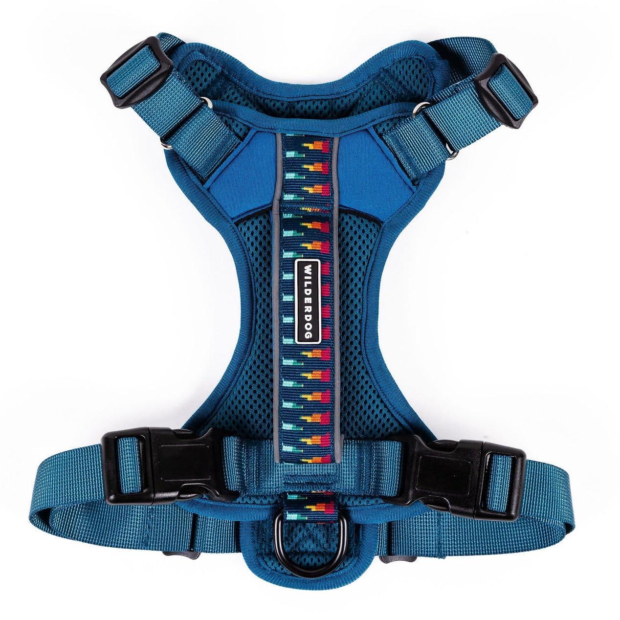 Wilderdog Dog Harness, Pacific Blue