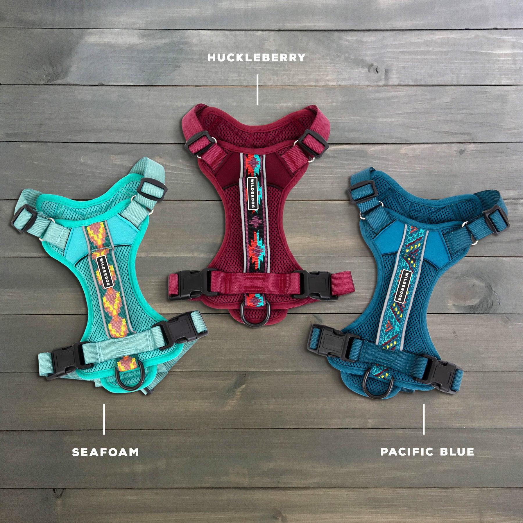 Wilderdog Dog Harness, Pacific Blue, Medium