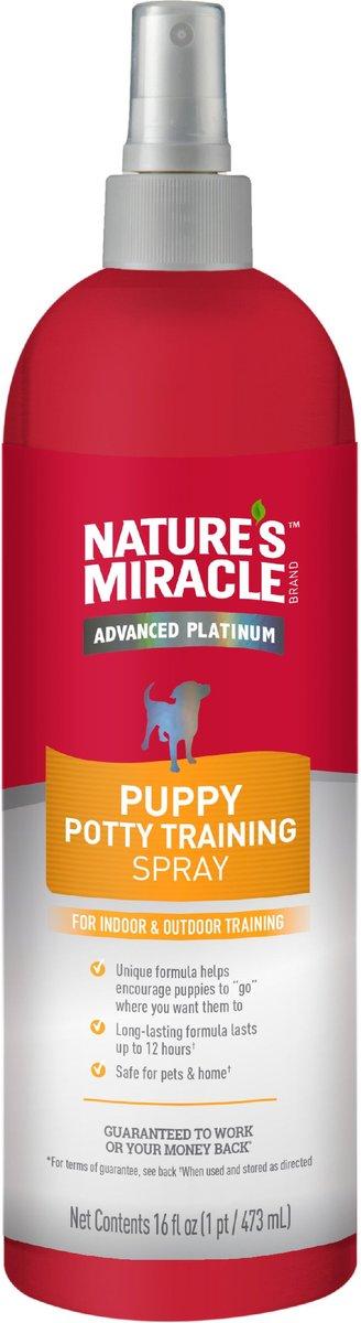 Nature's Miracle Advanced Platinum Puppy Training Spray, 16-oz