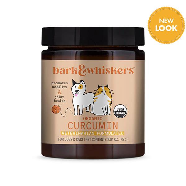 Bark & Whiskers Organic Curcumin Dog & Cat Supplement, 2.64-oz