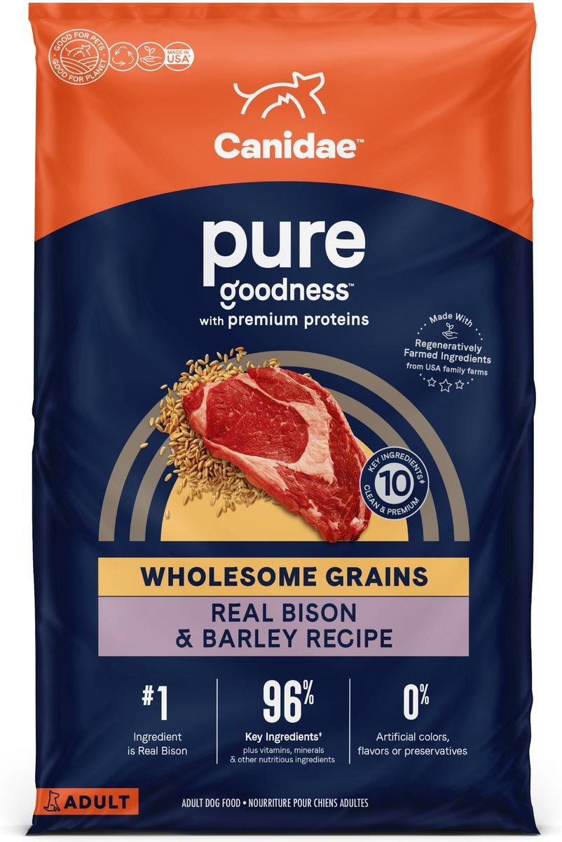 Canidae Pure Goodness Real Bison & Barley Adult Dry Dog Food