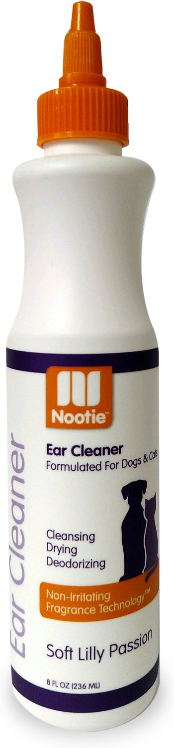 Nootie Soft Lilly Passion Dog & Cat Ear Cleaner, 8-oz bottle