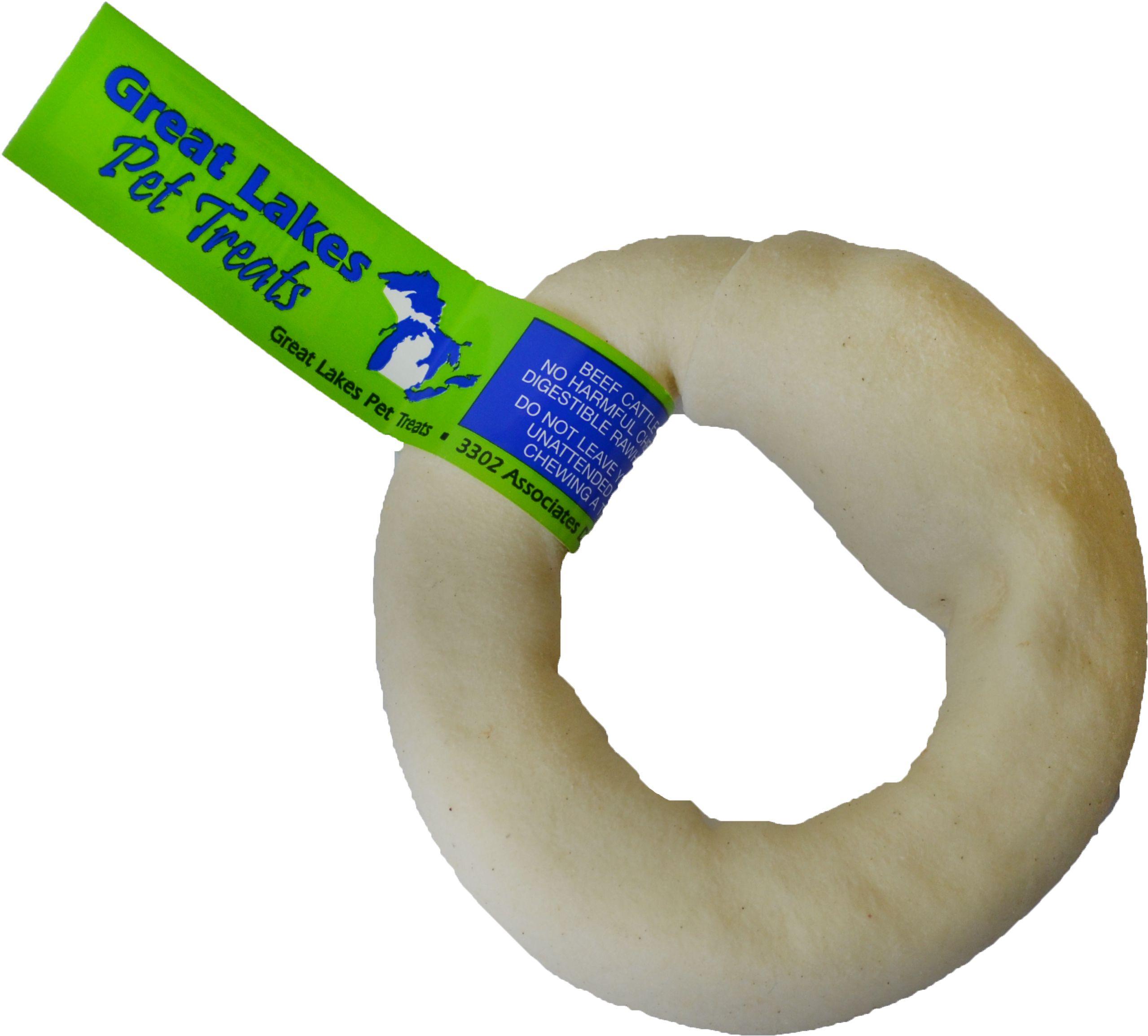 Great Lakes White Donut Dog Treats