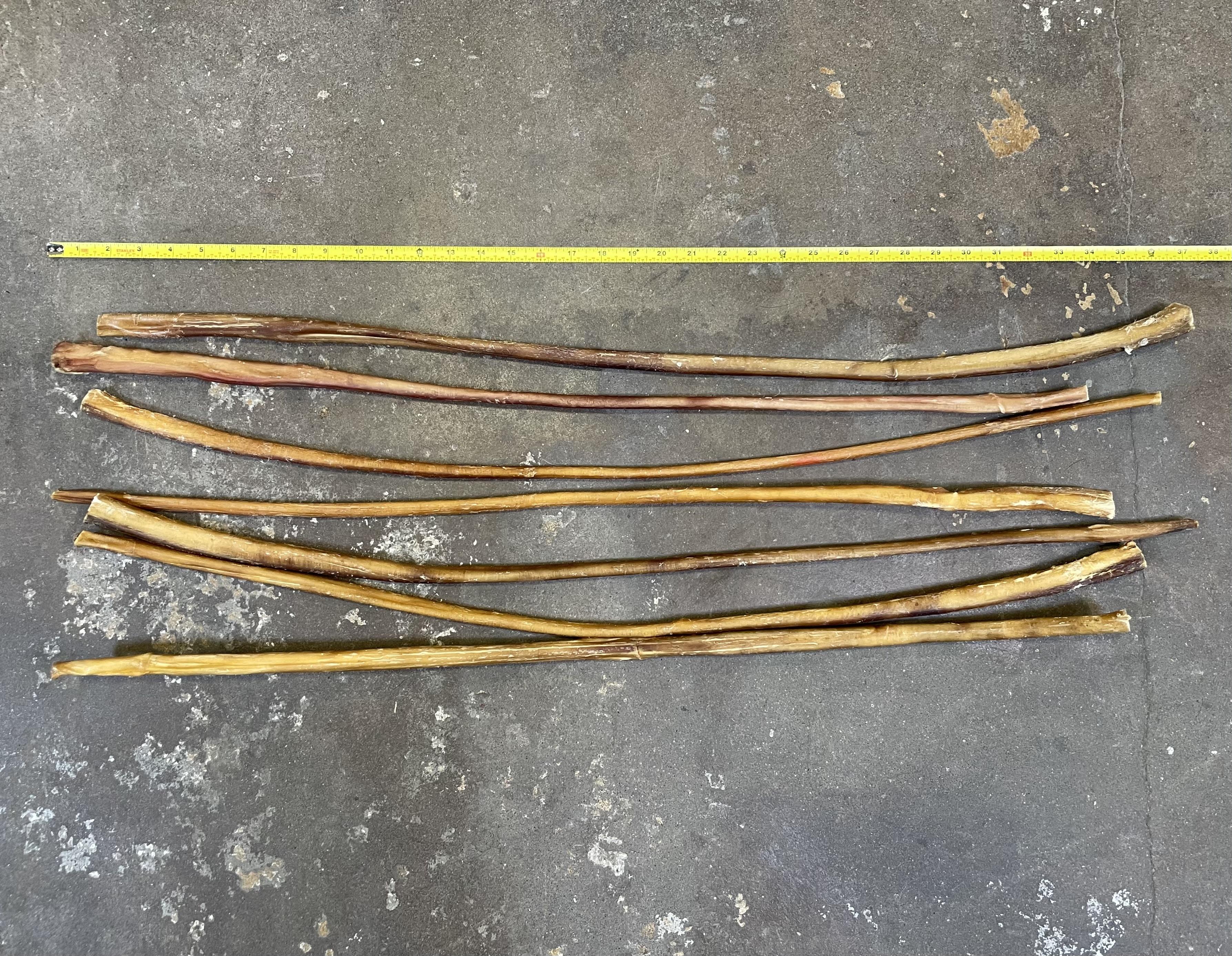 Urban Tails Pet Specialties Smoked Bully Cane Dog Treats, 32-36-in