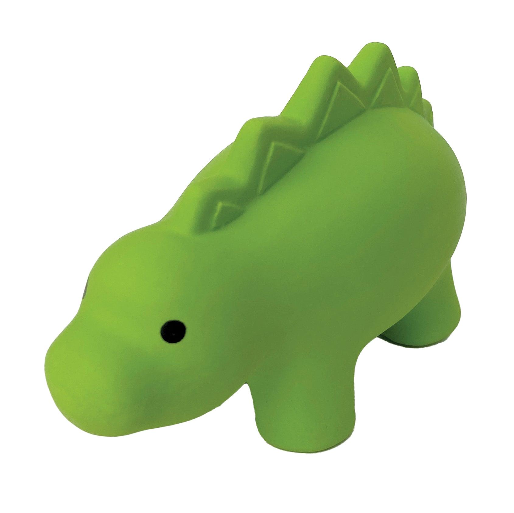 foufouBRANDS fouFIT Jurassic Chew Stegasaurus Dog Toy, 5-in