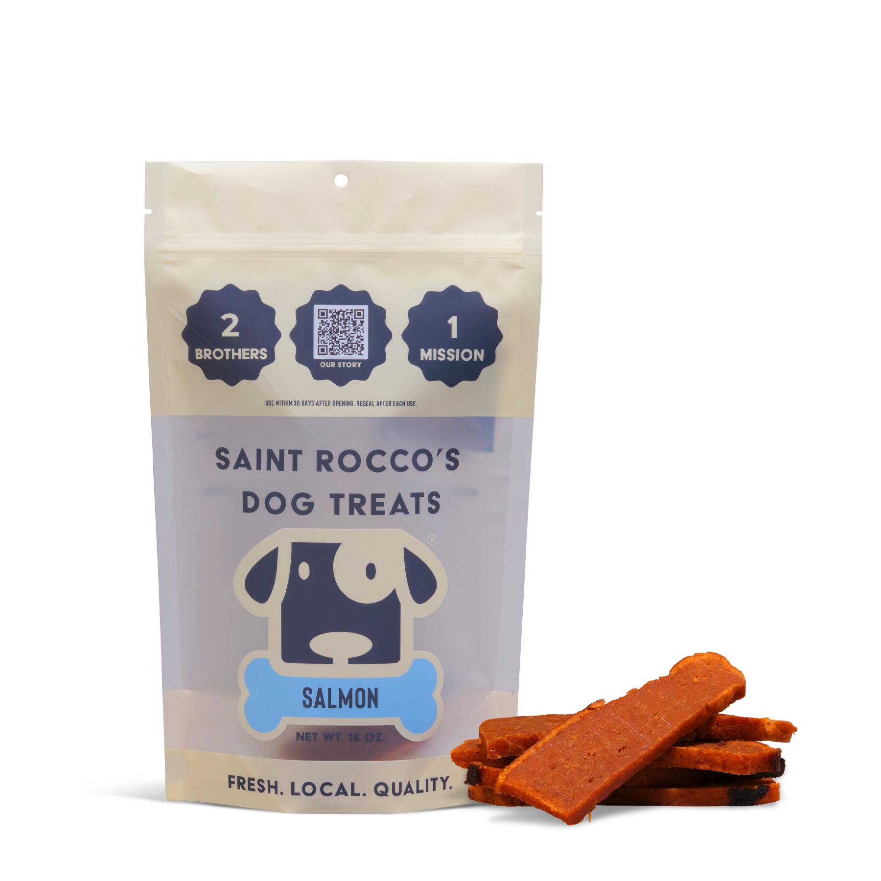 Saint Rocco's Treats Alaskan Salmon Jerky Dog Treats