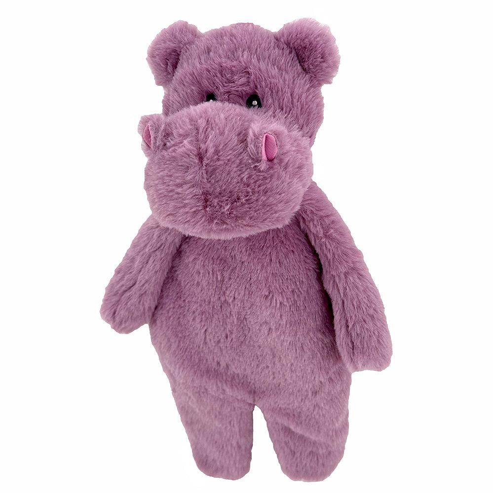 Petlou Floppy Hippo Dog Toy, Lavendar
