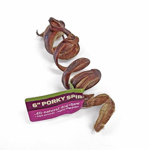 All The Best Porky Spiral Chew Dog Treats