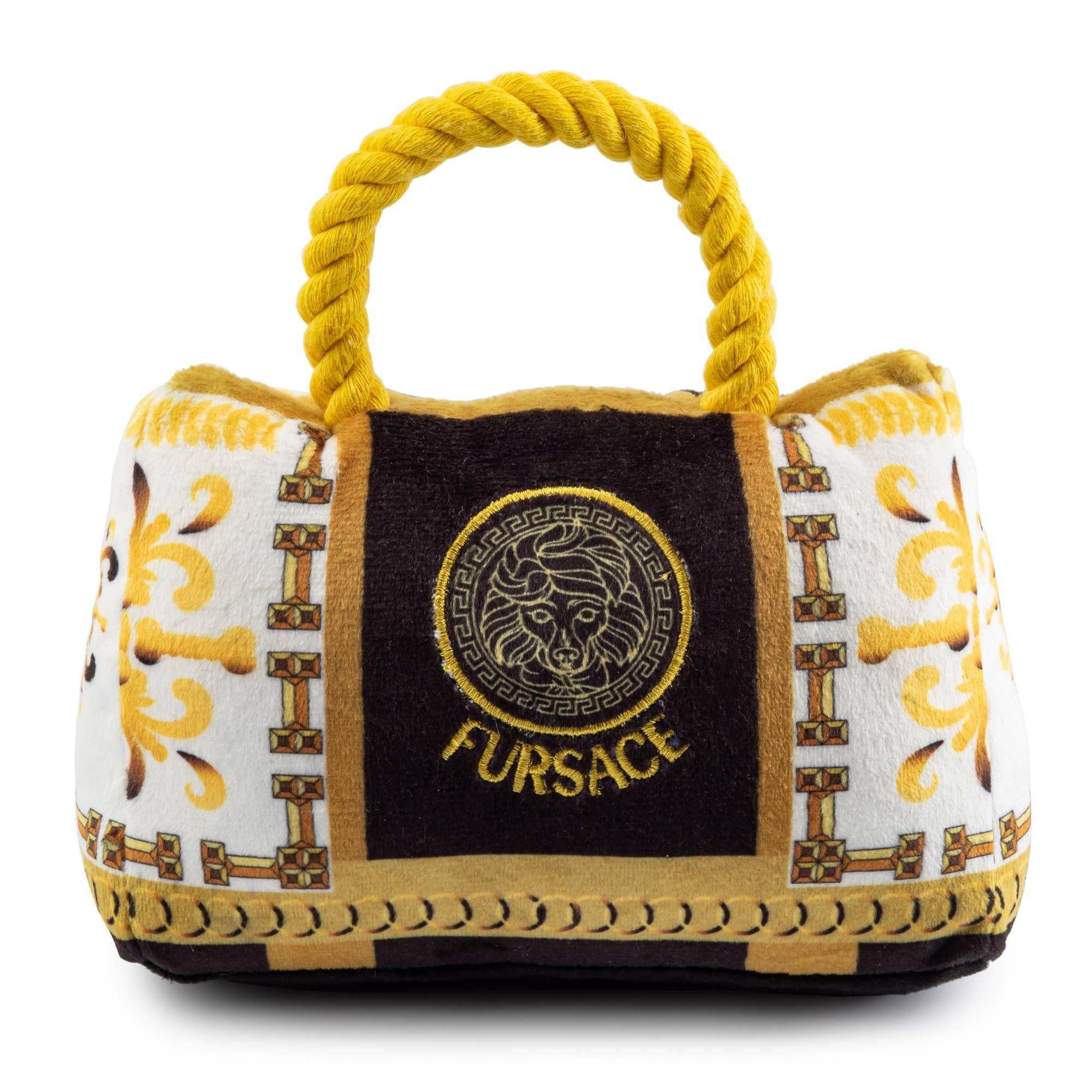 Haute Diggity Dog Fursace Handbag Dog Toy