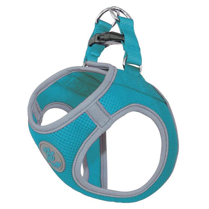 DOCO Athletica QUICK FIT Reflective Dog Harness, Turquoise