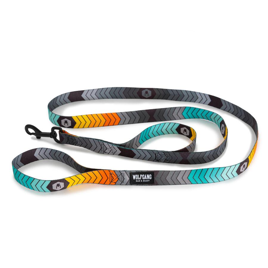 Wolfgang React Dual-Handle Dog Leash, ChevTech