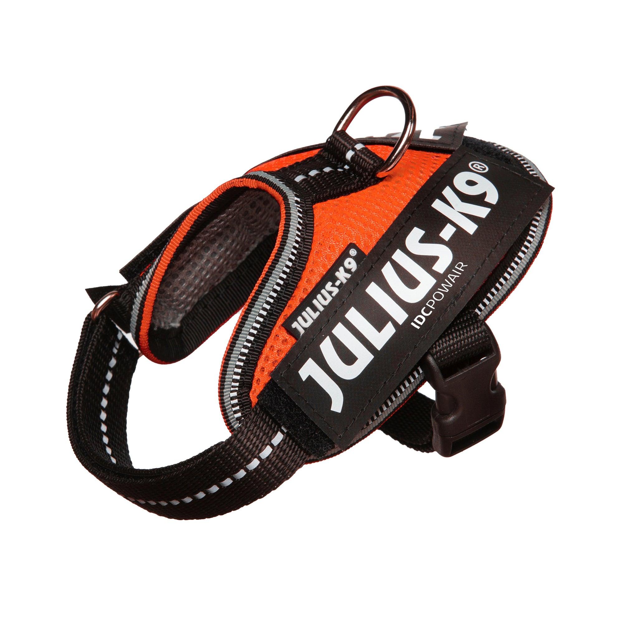 Julius-K9 IDC Powair Dog Harness, Orange, X-Large