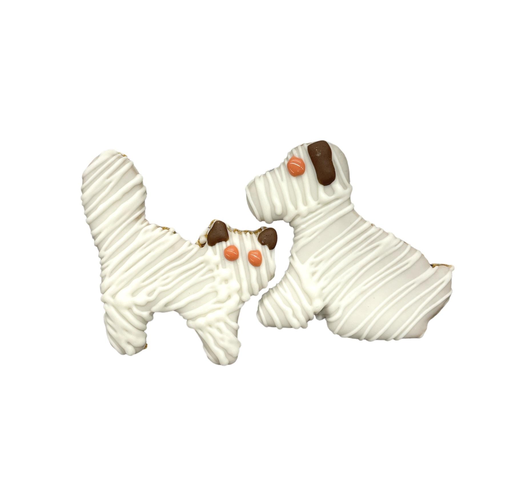 Paws Gourmet Bakery Halloween MummPets Dog Treats, 3.5-in x 2.5-in