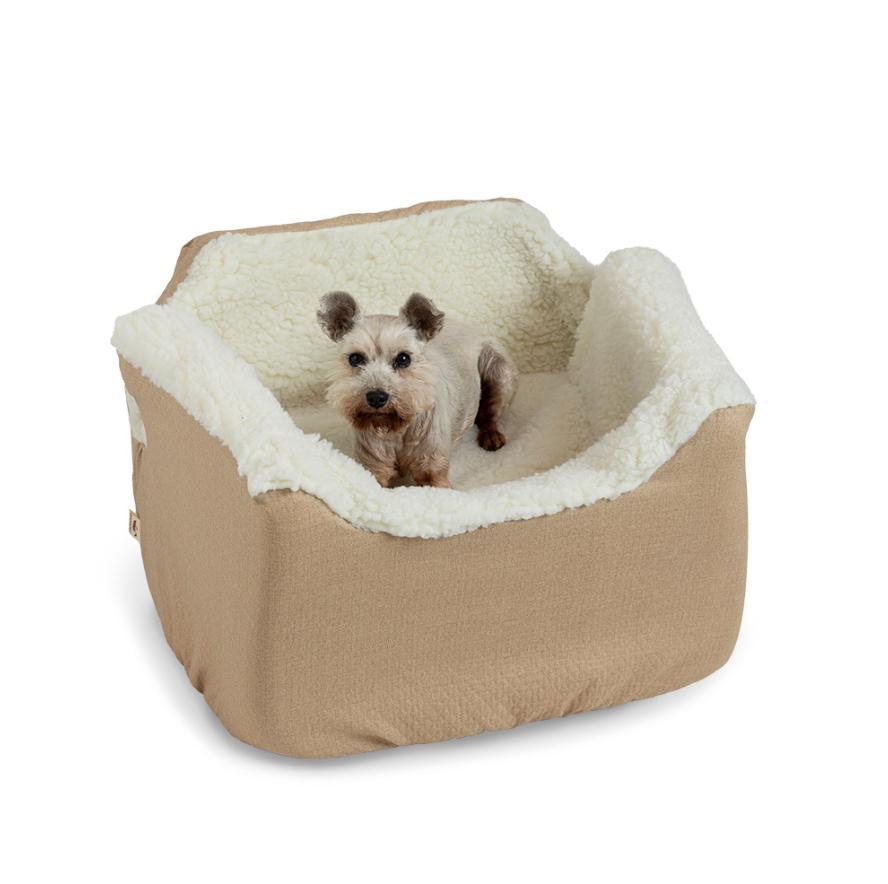 Snoozer Pet Products Lookout I Dog Car Seat, Birch Diamond, Medium