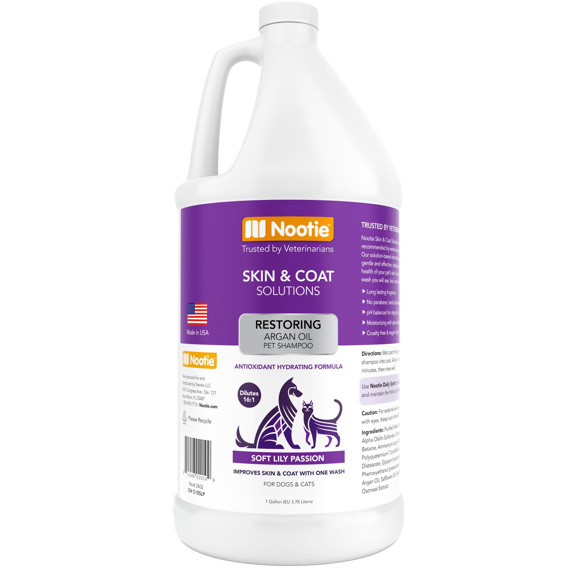 Nootie Soft Lilly Passion Restoring Dog & Cat Shampoo, 1-gal