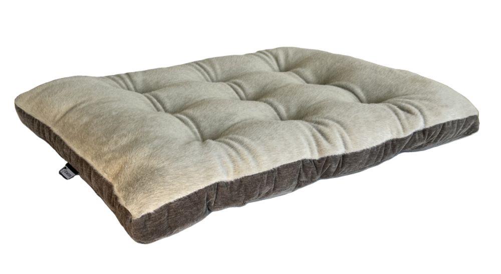 Bowsers Cashmere Dream Futon Pet Bed, Fawn