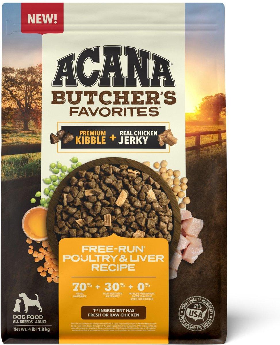 ACANA Butcher's Favorite Free-Run Poultry & Liver Recipe Dry Dog Food
