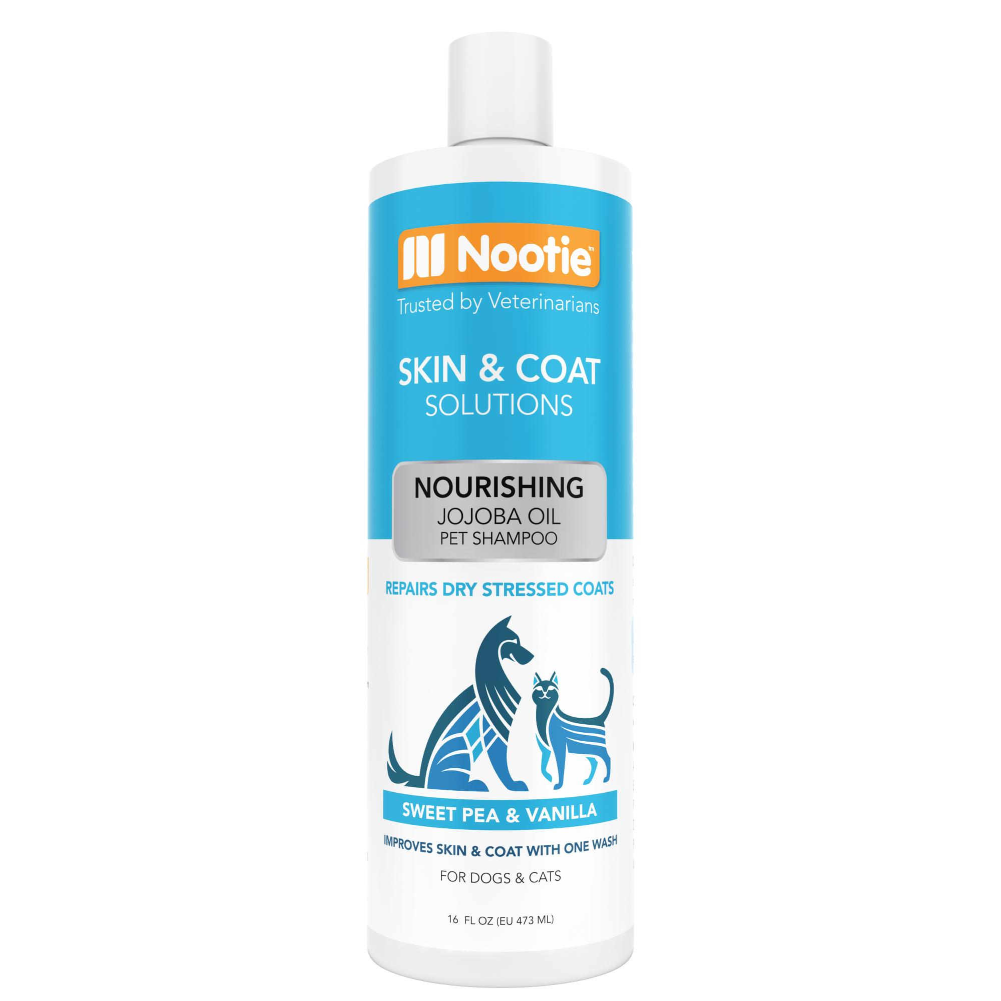 Nootie Sweet Pea & Vanilla Nourishing Dog & Cat Shampoo, 16-oz