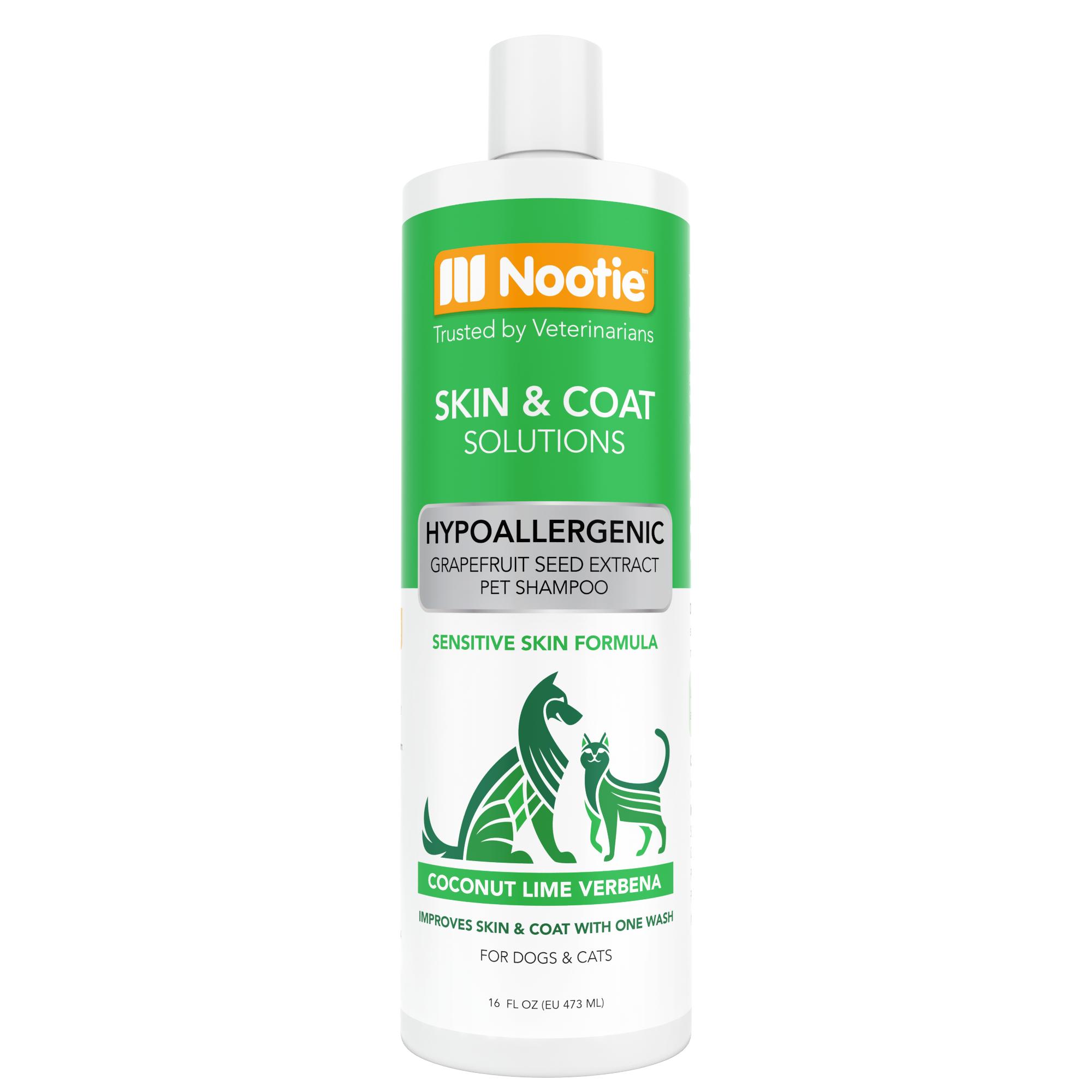 Nootie Coconut Lime Verbena Hypoallergenic Dog & Cat Shampoo, 16-oz