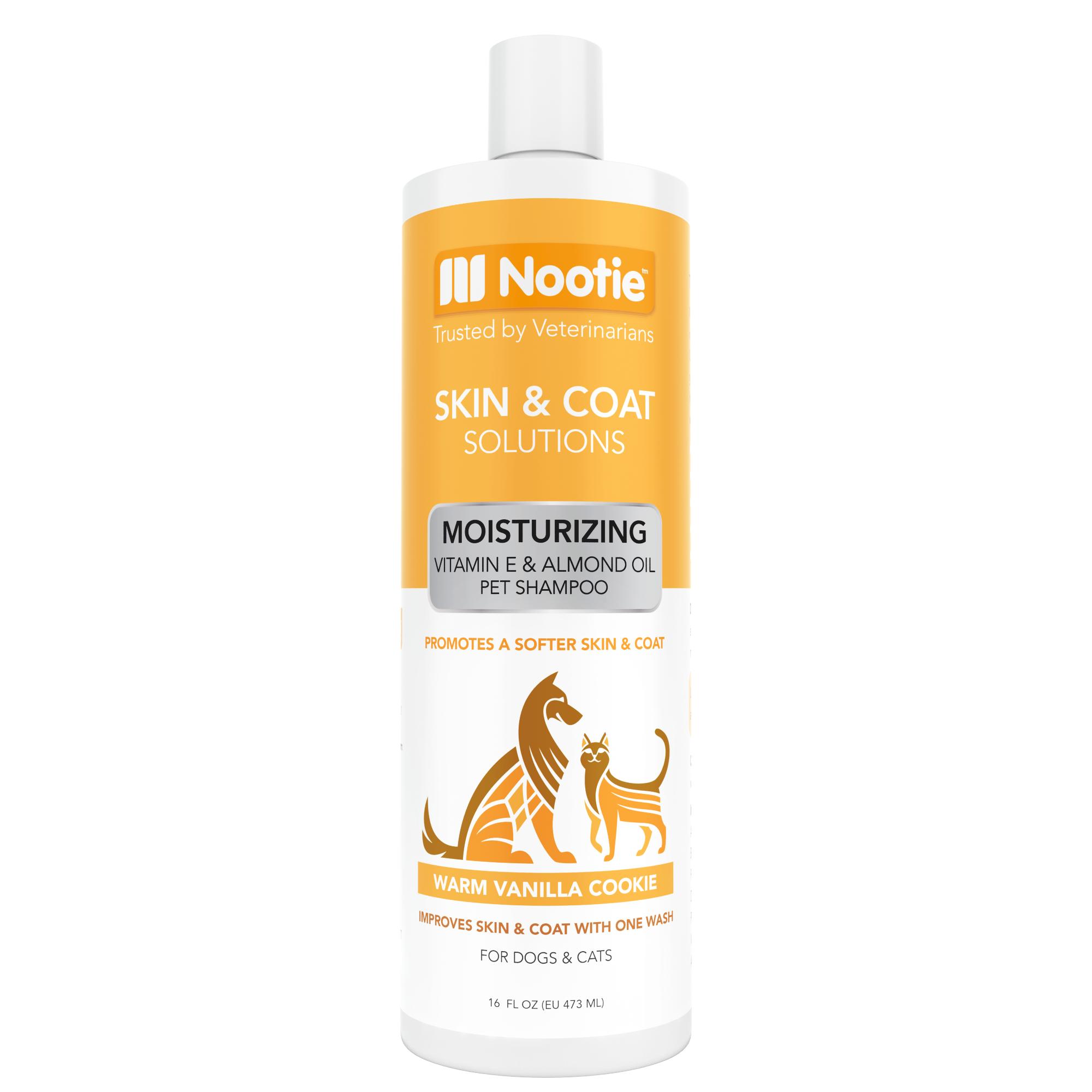 Nootie Warm Vanilla Cookie Moisturizing Dog & Cat Shampoo, 8-oz