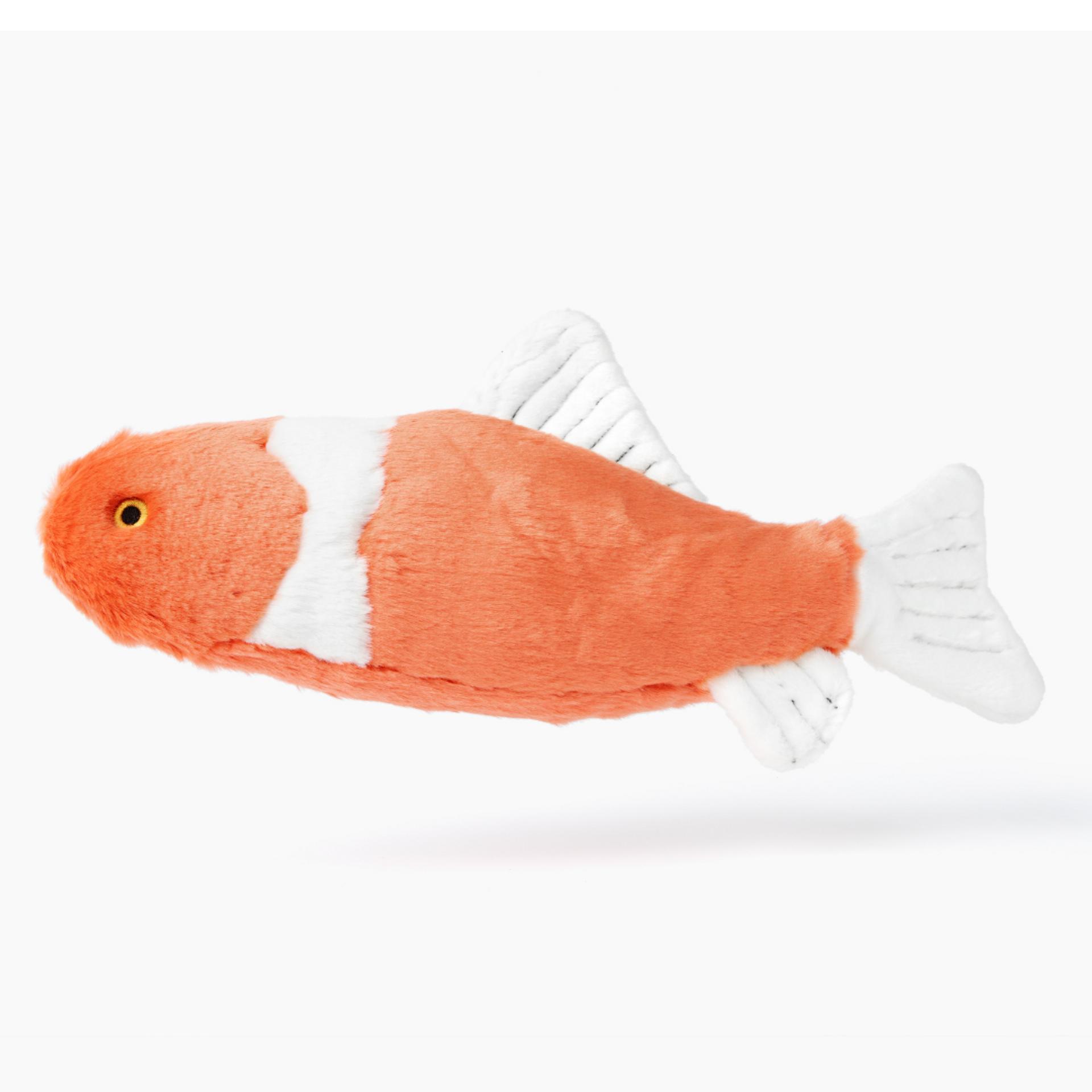 Fluff & Tuff Finn Koi Squeakerless Dog Toy