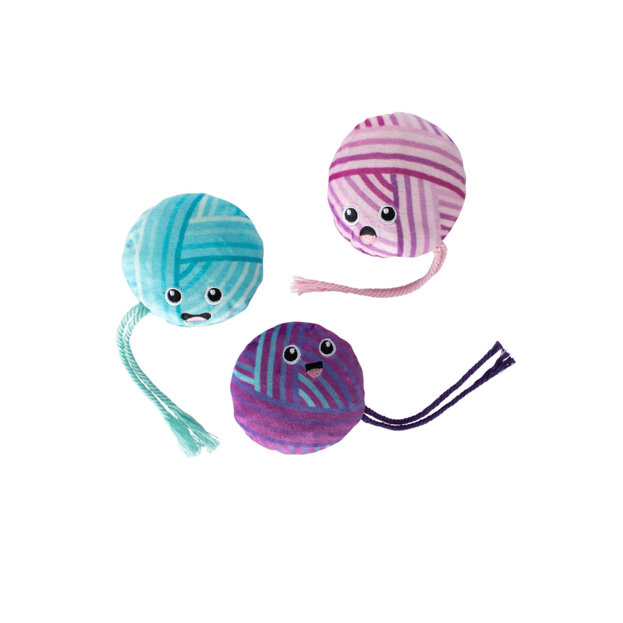 Pet Shop by Fringe Studio Time To Unwind Cat Toy, Mini, 3-pk