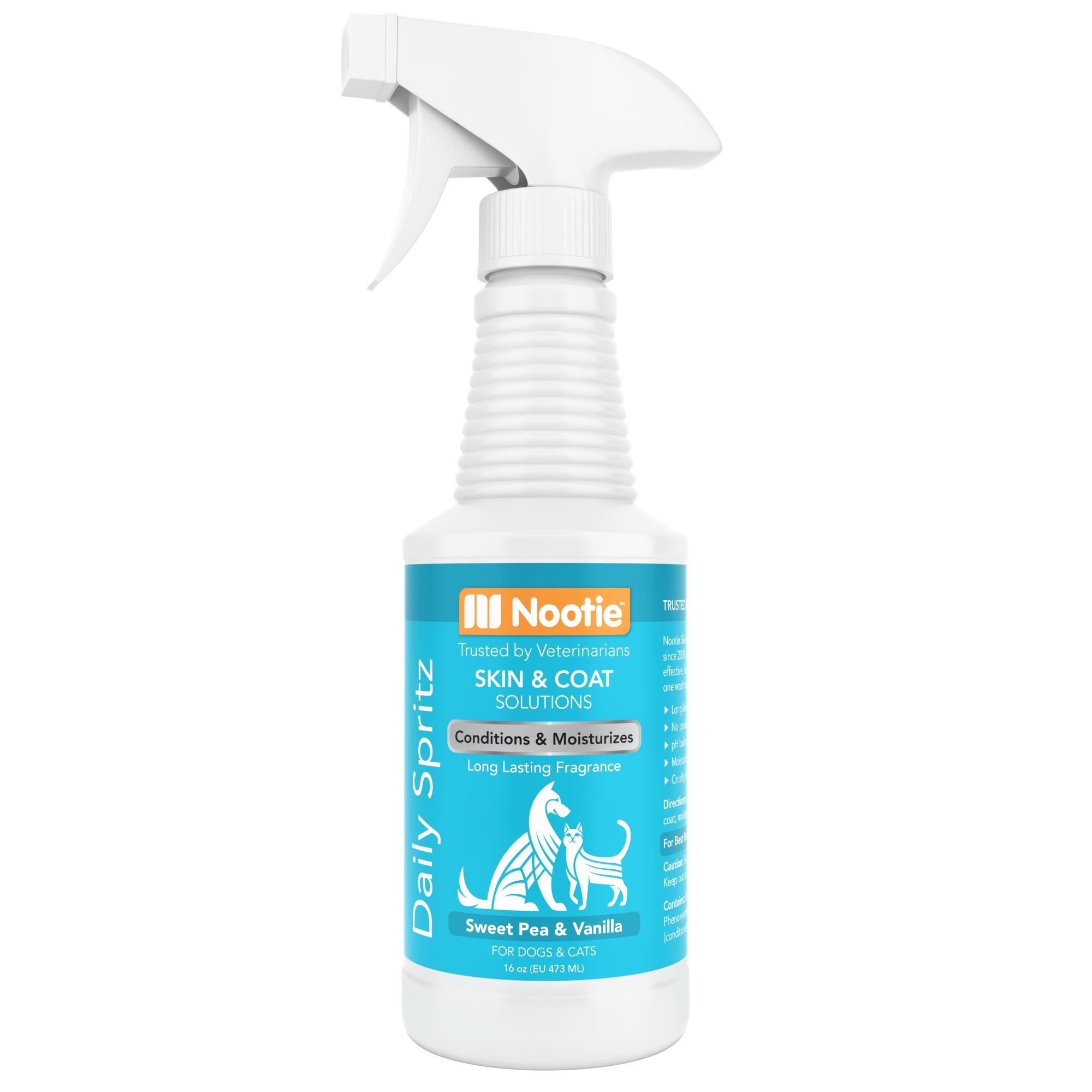 Nootie Sweet Pea & Vanilla Daily Spritz for Dogs & Cats, 16-oz