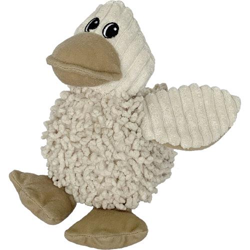 Petlou Natural Duck Dog Toy, 8-in