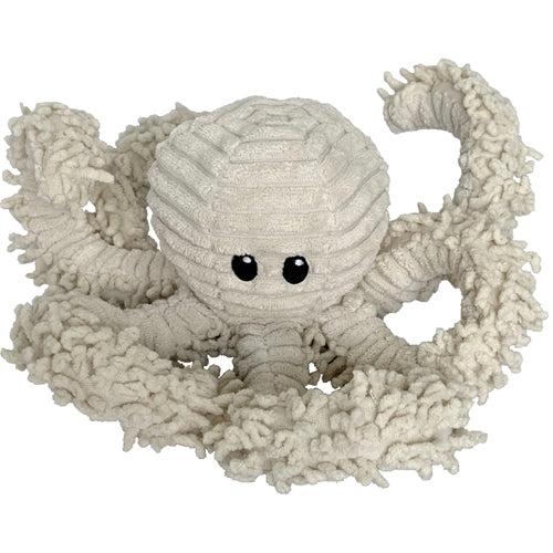 Petlou Natural Octopus Dog Toy, 14-in