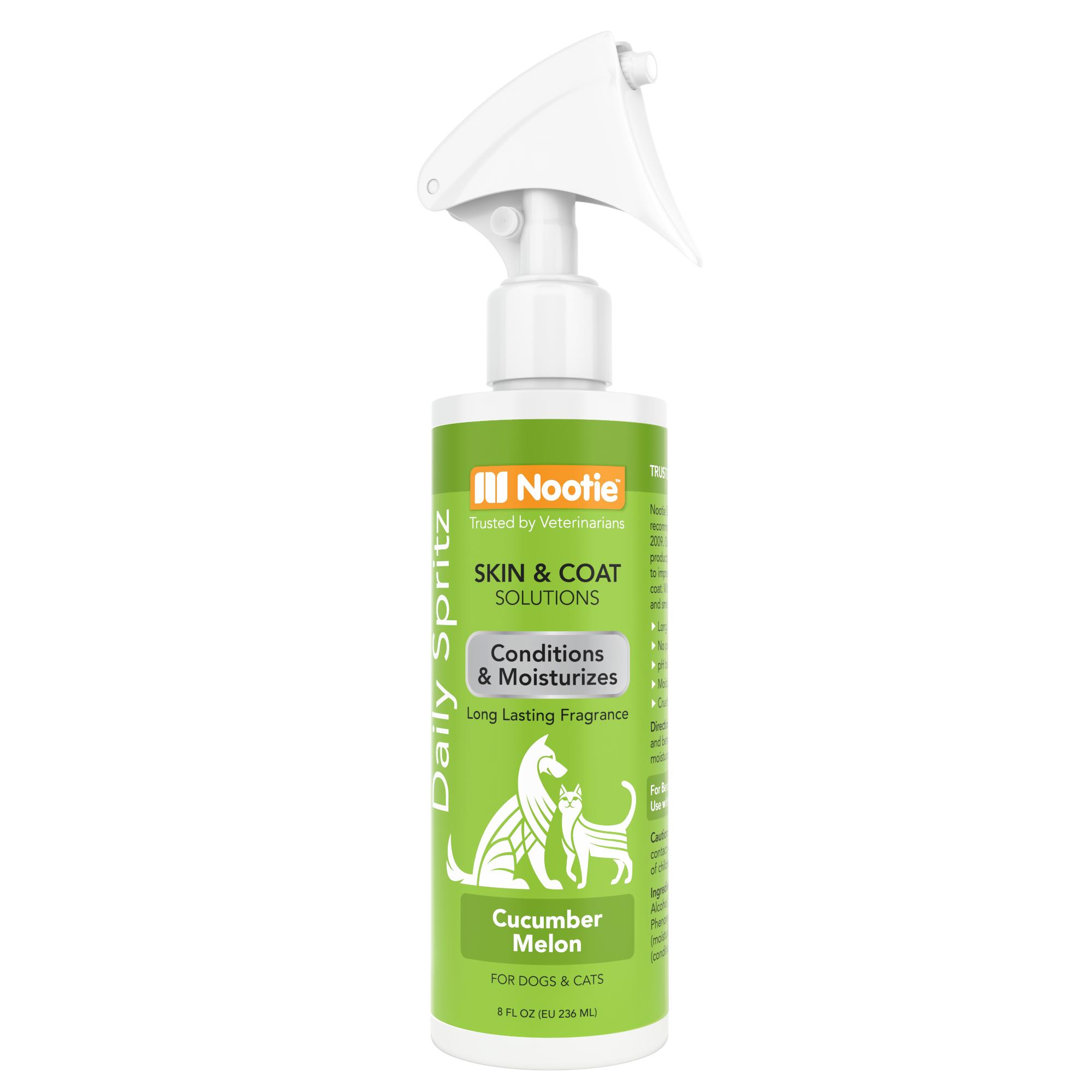 Nootie Cucumber Melon Daily Spritz for Dogs & Cats, 8-oz