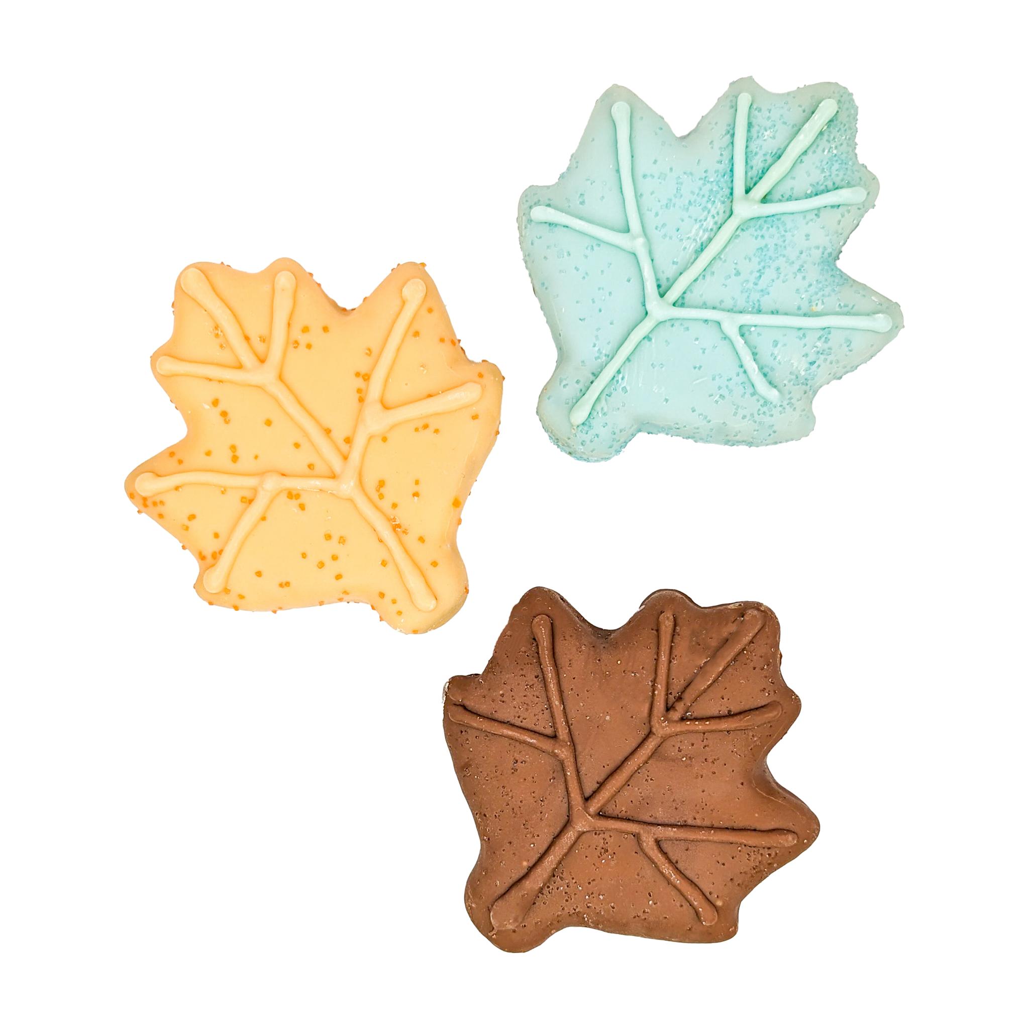 Bosco & Roxy's Fall Leaves Dog Treats, 5-in