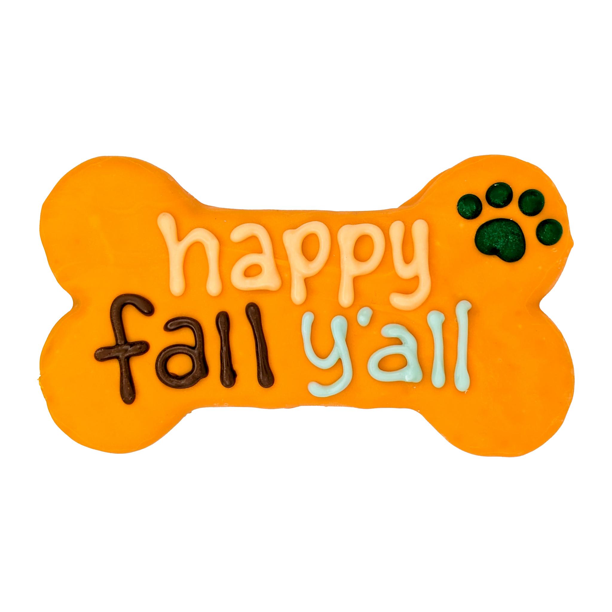 Bosco & Roxy's Happy Fall Y'all Bone Dog Treats