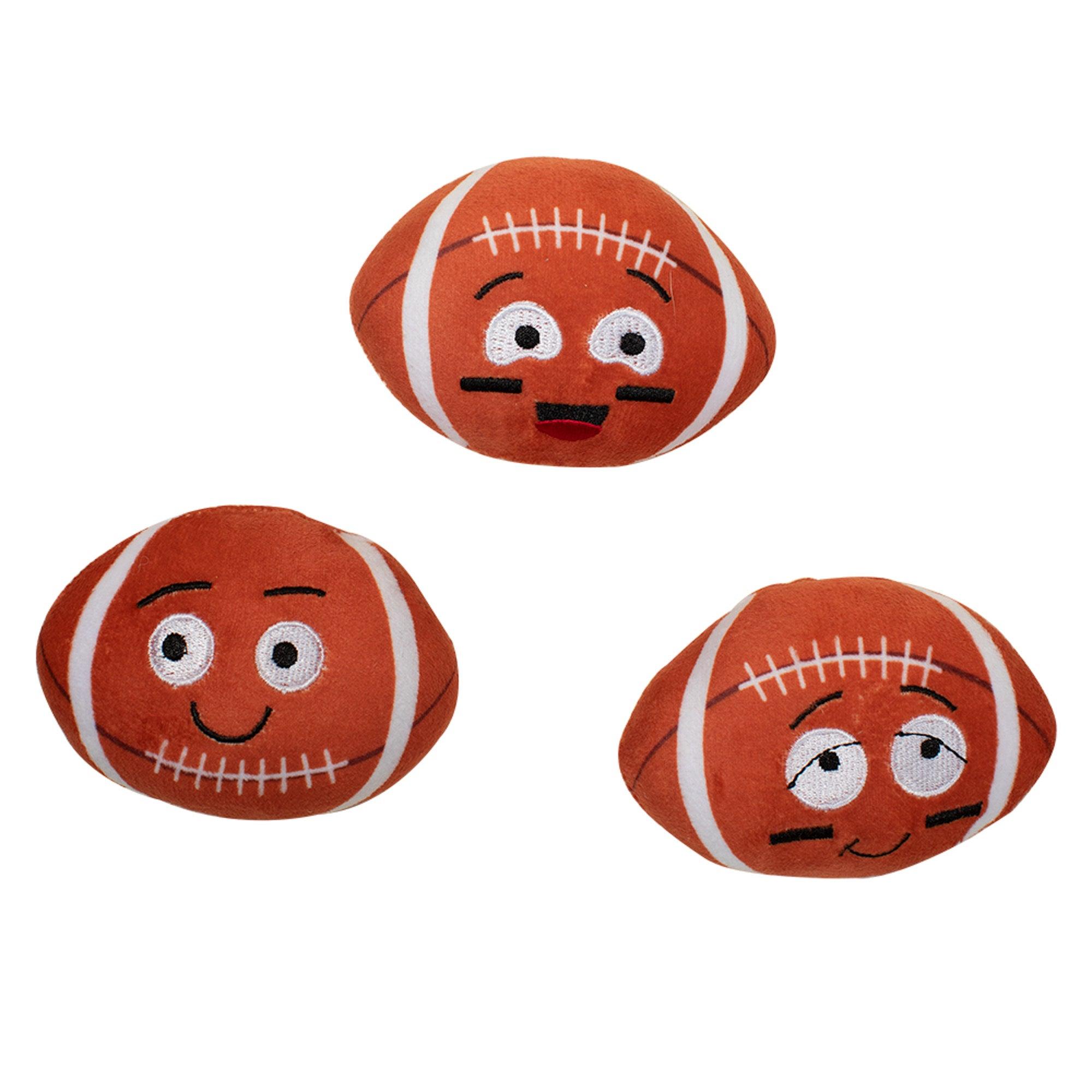 Pet Shop by Fringe Studio I Get A Kick Out Of You Dog Toy, 3-pk