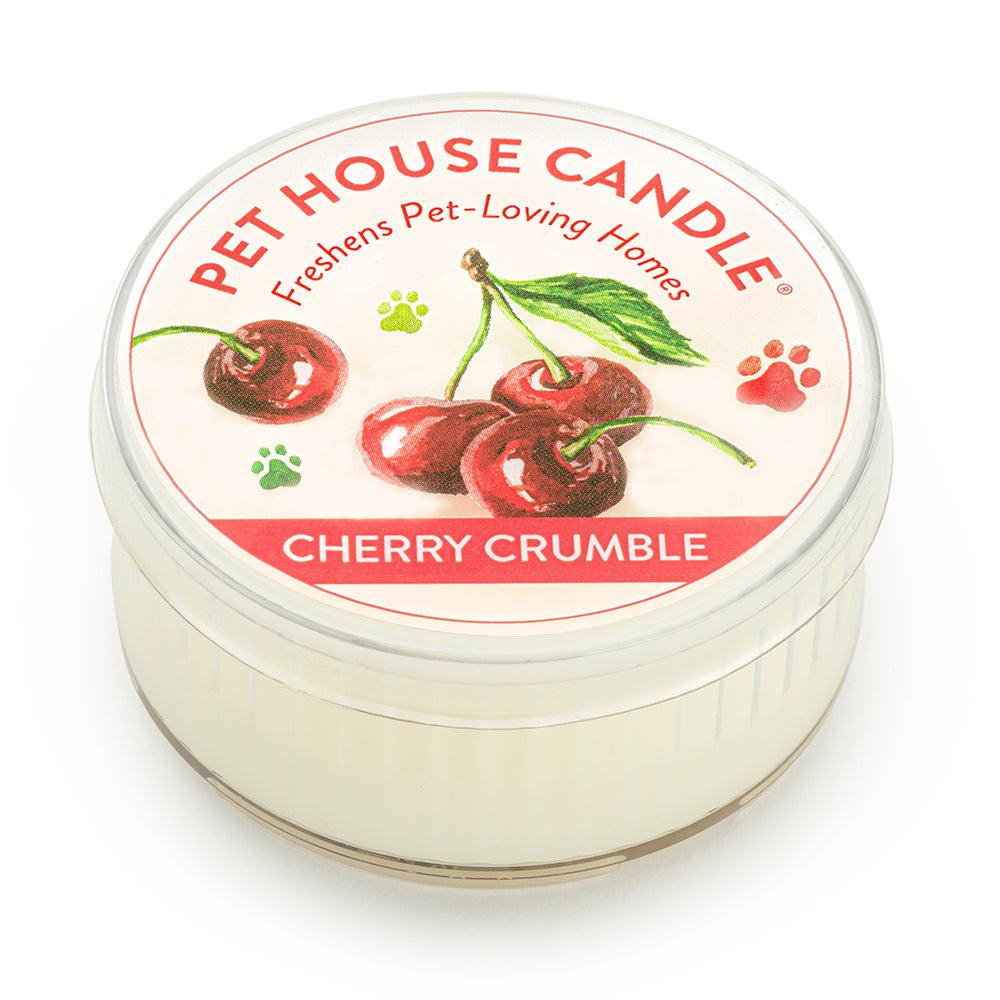 Pet House Mini Candle, Cherry Crumble