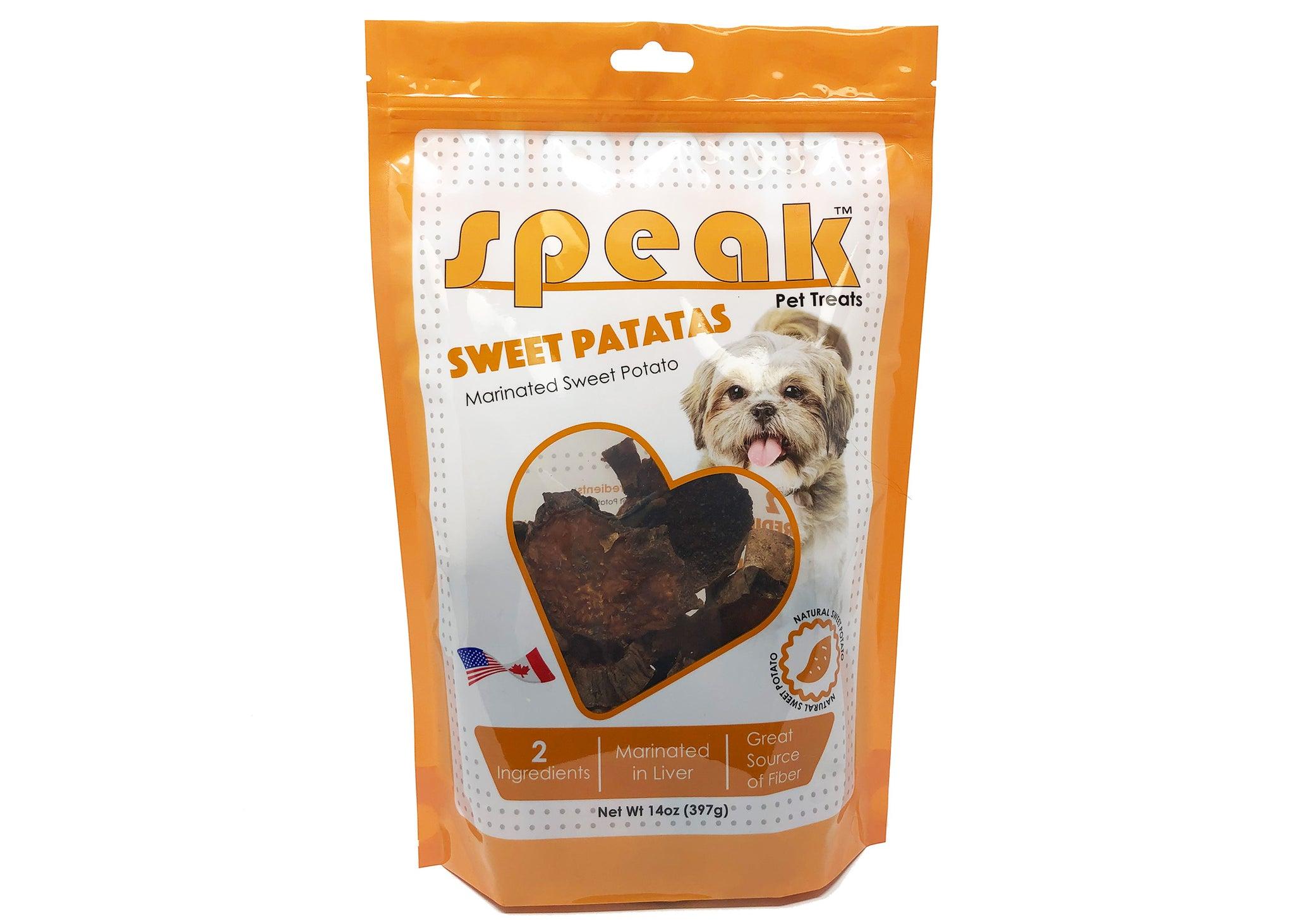 Speak Pet Products Sweet Patatas Pet Treats